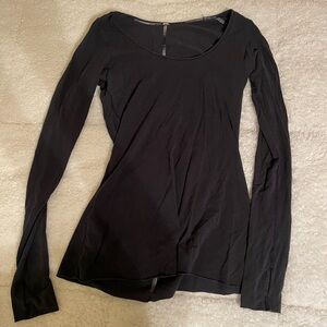 Lululemon Black Long Sleeve Top